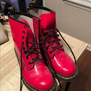 Red Dr Martens